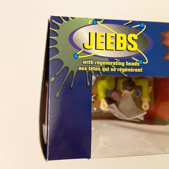 Vintage 1997 Men In Black MIB Jeebs Rotating  Head Action Figure Desk Galoob - Picture 7 of 16